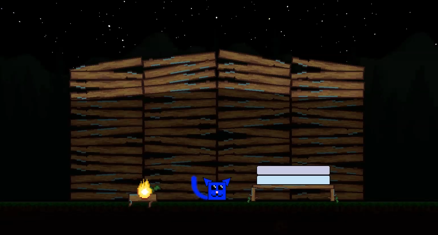 The cat in its house in Viva